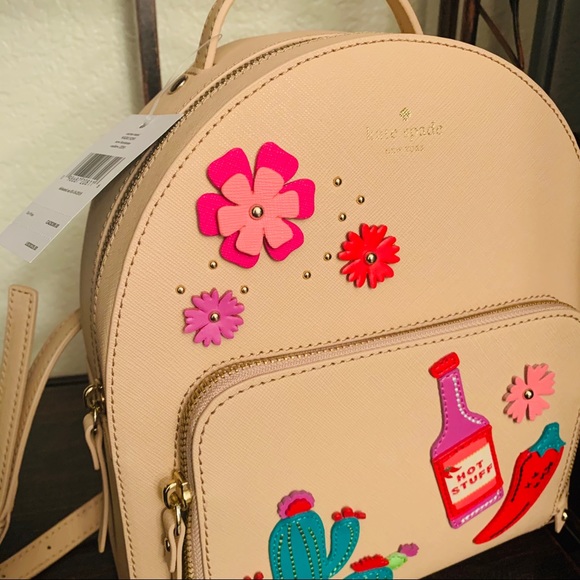 Kate Spade cactus TOmi backpack new horizons cashe - Picture 6 of 8